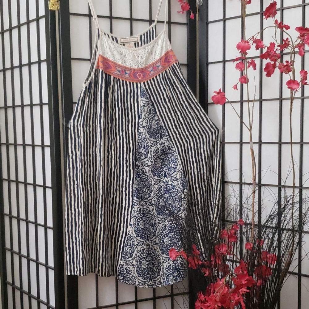 Flying Tomato spaghetti strap top